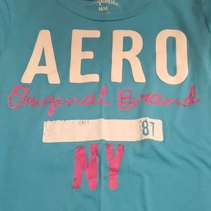 Short sleeve, lightly worn, blue Aeropostale tee